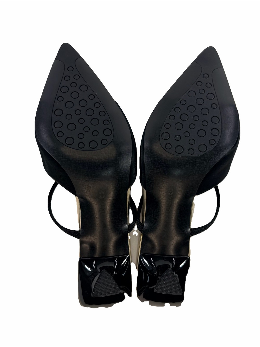 NWT NEWBELLA Pointed Toe Kitten Heel Mules Size 8 - Picture 12 of 15